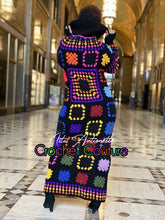 Load image into Gallery viewer, "Not your Average Granny" Full length Sweater Coat