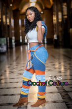 Load image into Gallery viewer, Crochet Chaps with Hoodie vest