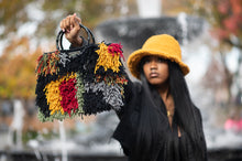 Load image into Gallery viewer, Crochet Couture Fuzzy Tote Bag