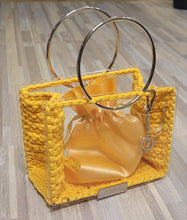 Load image into Gallery viewer, Crochet Couture Clear Tote
