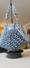 Load image into Gallery viewer, Denim shoulder purse.
