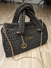 Load image into Gallery viewer, Crochet Couture Tote bag
