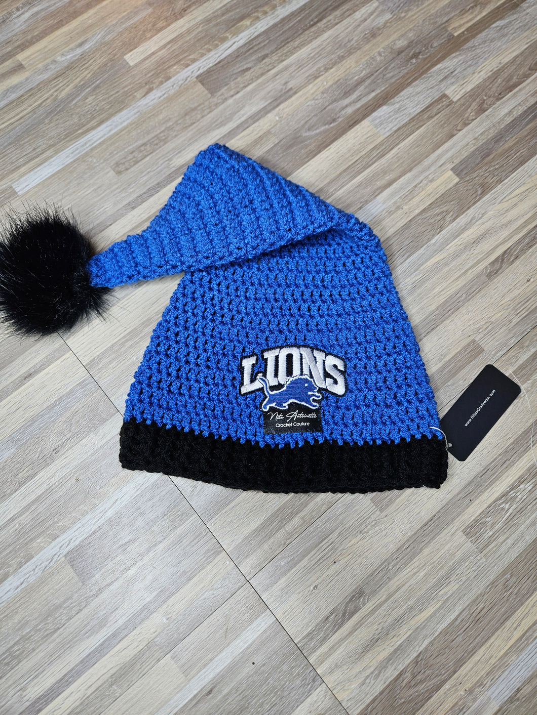 Lions Santa Hat