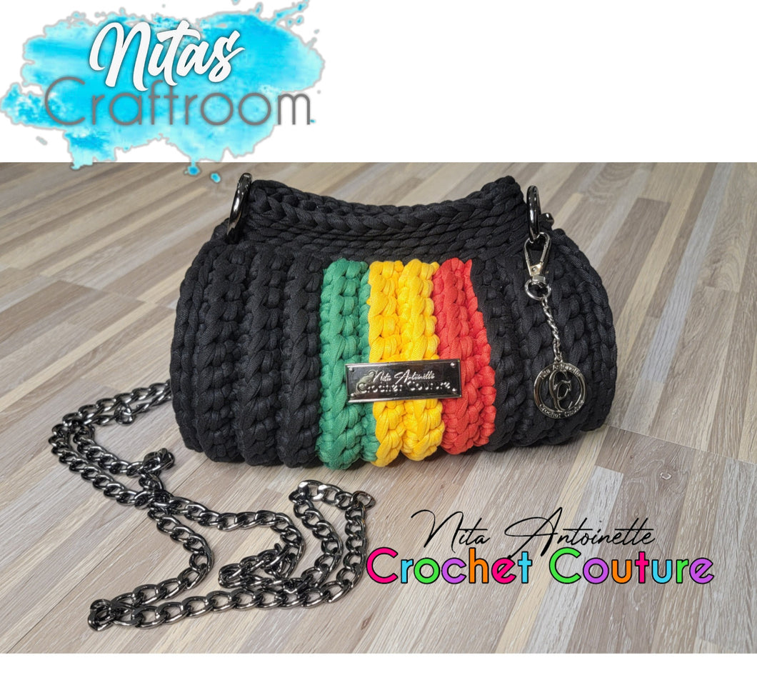 JUNTEENTH ❤️💚🖤💛Barrel bag