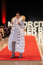 Load image into Gallery viewer, Sleeveless crochet mink (full length.
