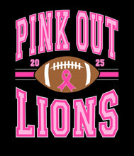 Load image into Gallery viewer, Lions PINK OUT shirt
