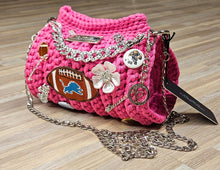 Load image into Gallery viewer, Lions inspired junk purse
