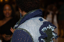 Load image into Gallery viewer, Full length granny flower coat.
