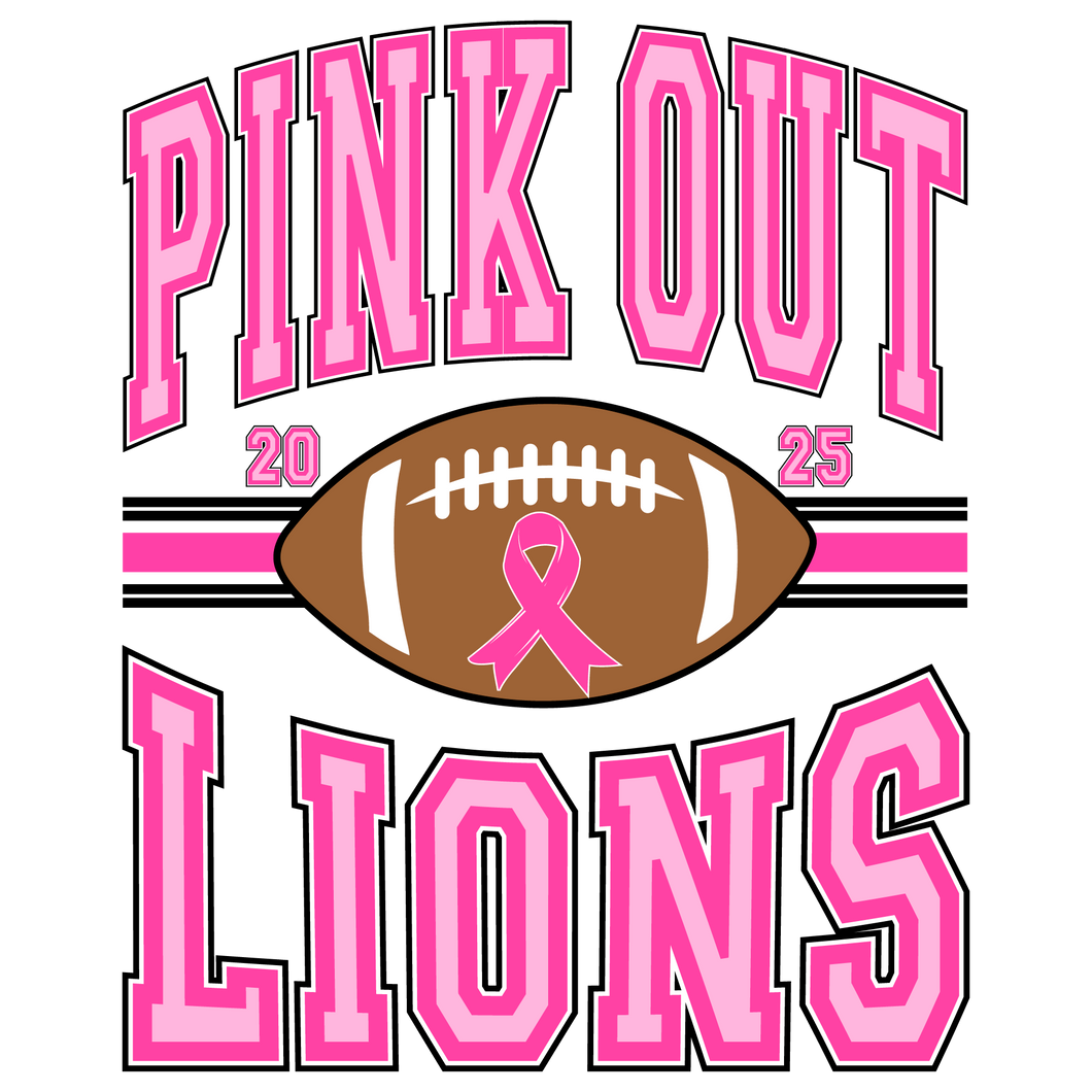 Lions PINK OUT shirt