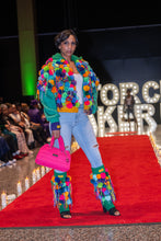 Load image into Gallery viewer, Pom pom jacket
