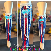 Load image into Gallery viewer, Pistons 🏀 inspired leg warmers
