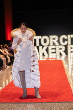 Load image into Gallery viewer, Sleeveless crochet mink (full length.
