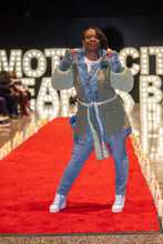 Load image into Gallery viewer, Lions patch jacket
