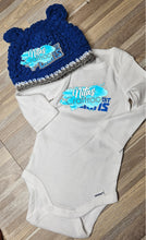 Load image into Gallery viewer, Baby Lions Plush Beanie w/Matching Onsie
