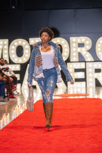 Load image into Gallery viewer, Plush denim jacket
