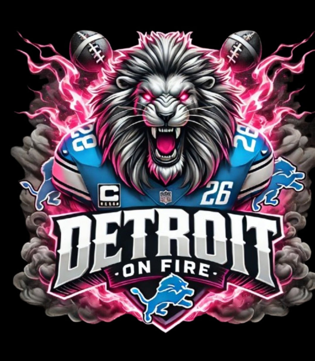Detroit on fire 🏈 Football shirt