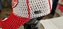 Load image into Gallery viewer, Red Wings Crochet Snapback
