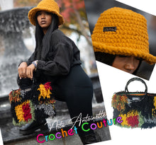 Load image into Gallery viewer, Crochet Couture Plush Bucket Hat
