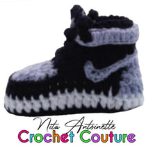 Load image into Gallery viewer, Nike Inspired baby bootie
