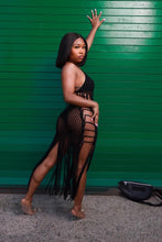 Load image into Gallery viewer, Fringe Skirt Swimwear cover-up
