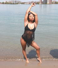 Load image into Gallery viewer, Crochet Fringe bikini
