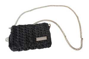 Crochet Couture Mini Clutch bag (Cross Body)