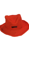 Load image into Gallery viewer, Crochet Couture Fedora Hat
