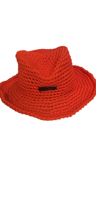 Crochet Couture Fedora Hat