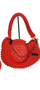 Crochet Couture Ribbed Bag