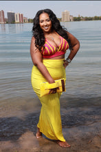 Load image into Gallery viewer, Sun skirt with Crochet bralette
