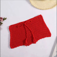 Load image into Gallery viewer, Crochet Mesh Shorts
