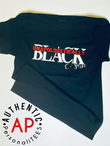 "Unapologetically Black NURSE" T-shirt