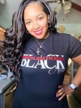 Load image into Gallery viewer, &quot;Unapologetically Black NURSE&quot; T-shirt
